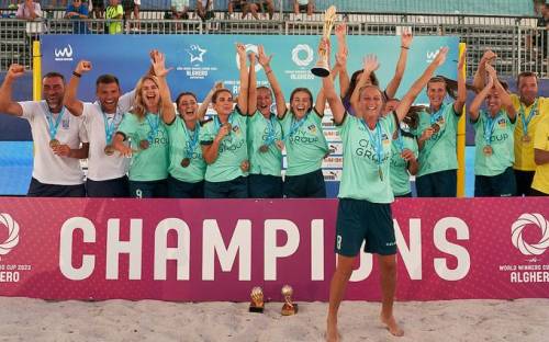 Українська команда вперше виграла Кубок чемпіонів світу з пляжного волейболу