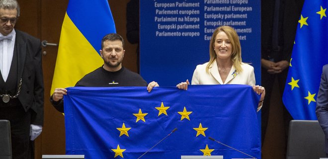 Європарламент погодився відкрити офіс у Києві. Euractiv пише, що про це просив Зеленський - Фото