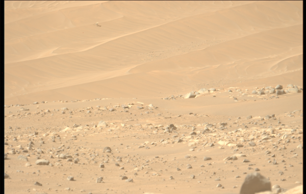 Perseverance зробив знімок «зламаного та самотнього» вертольота на Марсі