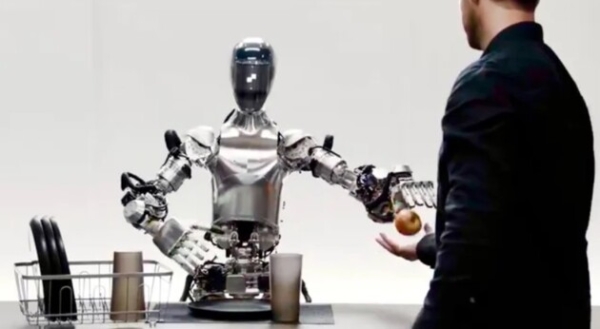 Створено робота, який може подати вечерю та підтримати розмову з людиною Створено робота, який може подати вечерю та підтримати розмову з людиною