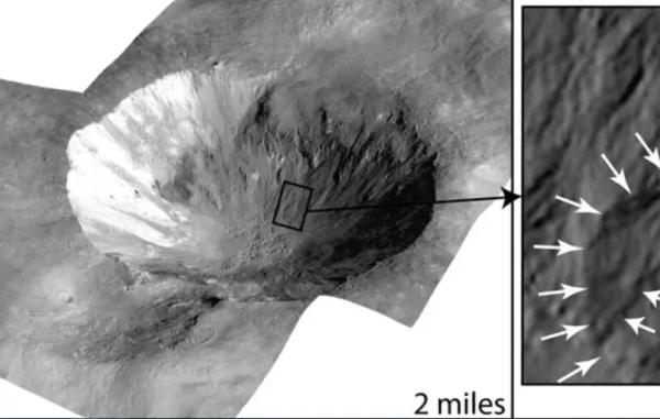Чи є вода на астероїдах – загадкові структури на астероїді Веста могла утворити воду