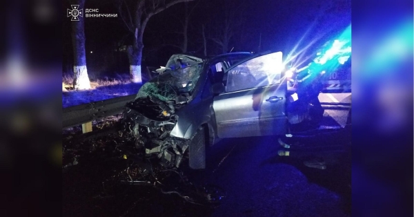 Сім людей у салоні та жінка за кермом: під Вінницею сталася страшна автокатастрофа (фото)