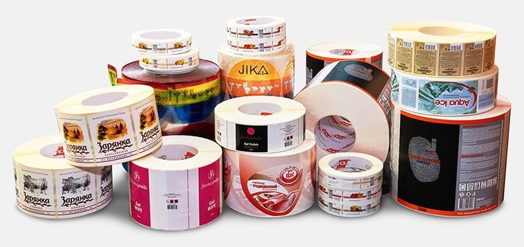 Печать цветных этикеток