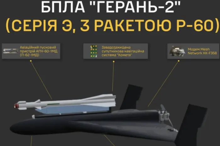 «Герань» із ракетою: розвідка повідомила, чим небезпечна модифікація