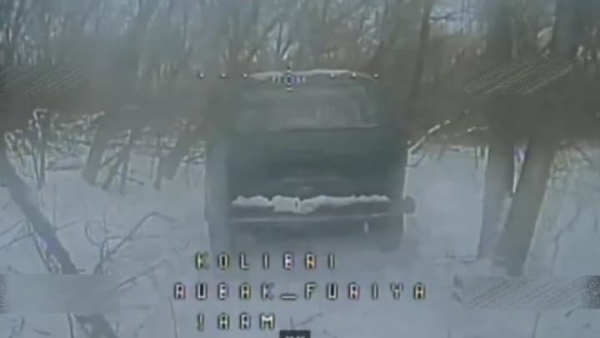 Оператори "Фурії" показав знищення техніки, РЕБ та складу пального росіян на Південно-Слобожанському напрямку