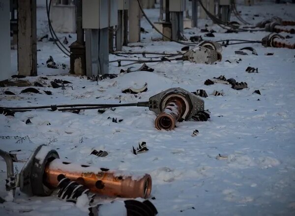 Очільниці МВФ продемонстрували збитки, завдані Києву російськими атаками.