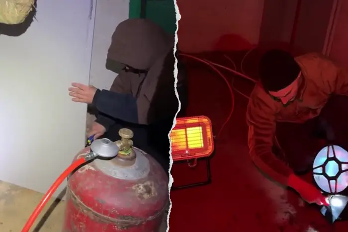 Теремки: Мешканці самі захищають водогін від морозу (відеоматеріал)