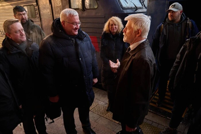 До Києва прибув президент Чехії