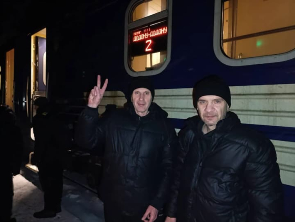 Залізниця зафіксувала прибуття 116 визволених українців до рідної землі