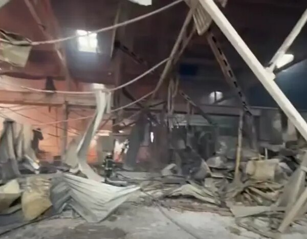 Займання на складі Roshen приборкано. Відео з місця інциденту