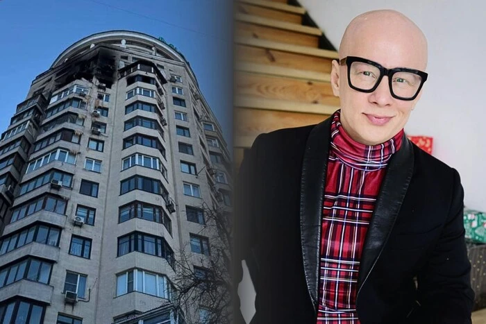 Рашистський безпілотник зруйнував житло відомого українського телевізійного продюсера.