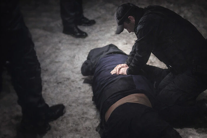 У Києві затриманий помер. Поліція оприлюднила відео з…