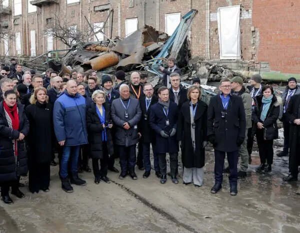 Прем’єр показав столичну ТЕЦ європейським партнерам (фотозвіт)