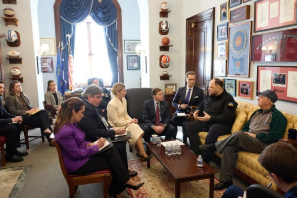 “Жорсткі обмеження”: Стефанчук в Америці обговорив з Гремом та Блюменталем&hellip;