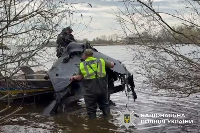 Бойовий “Шахед” витягли з Дніпра в Голосіївському районі&hellip;