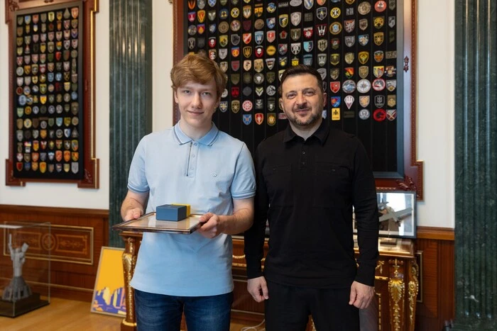 Зеленський провів зустріч з юним шаховим генієм, тріумфатором&hellip;