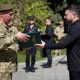 Президент відзначив піхотинців та оголосив про свіжі угоди для них. 24