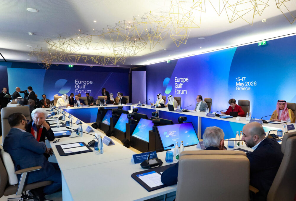 Геополітичні кризи прискорюють співпрацю Європи та Перської затоки
Кризи зближують Європу та Затоку 35 Геополітичні кризи прискорюють співпрацю Європи та Перської затоки
Кризи зближують Європу та Затоку 35