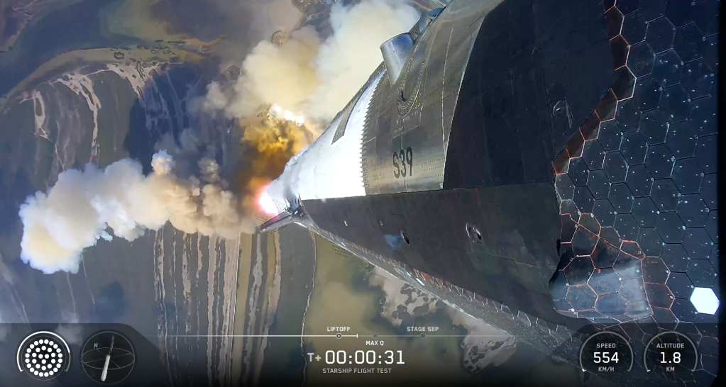 SpaceX: Starship V3 вперше в космосі, але втрата розгінного блоку на зворотному шляху 2 SpaceX: Starship V3 вперше в космосі, але втрата розгінного блоку на зворотному шляху 2