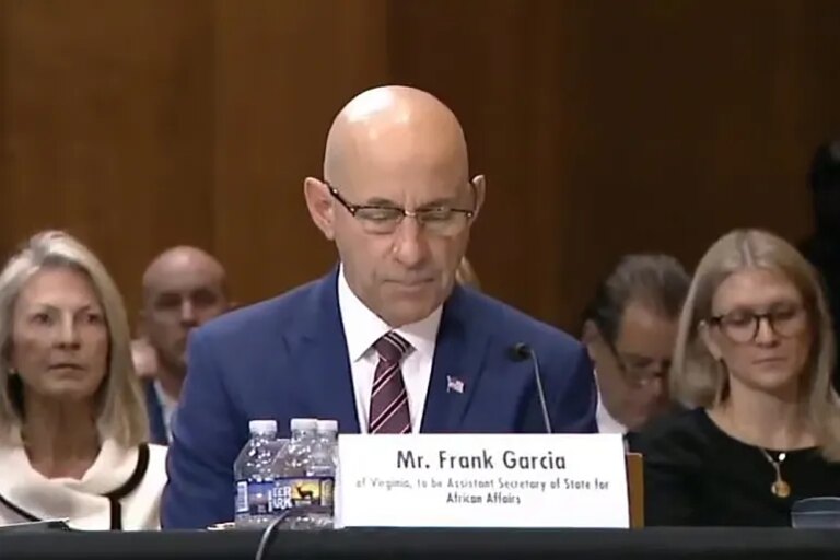 Сенат США затвердив Френка Гарсію новим спецпредставником у справах Африки 19 Сенат США затвердив Френка Гарсію новим спецпредставником у справах Африки 19