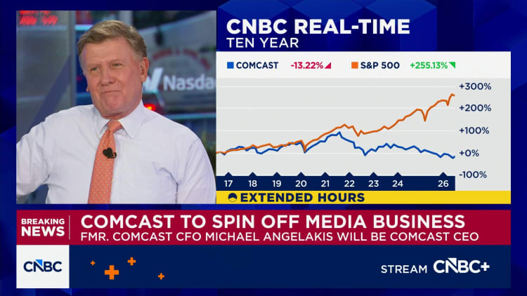 Comcast виділяє NBCUniversal та Sky; акції зросли на 20% 5