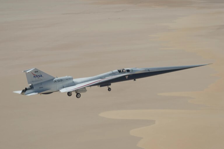 NASA: X-59 готується до першого надзвукового польоту 38 NASA: X-59 готується до першого надзвукового польоту 38