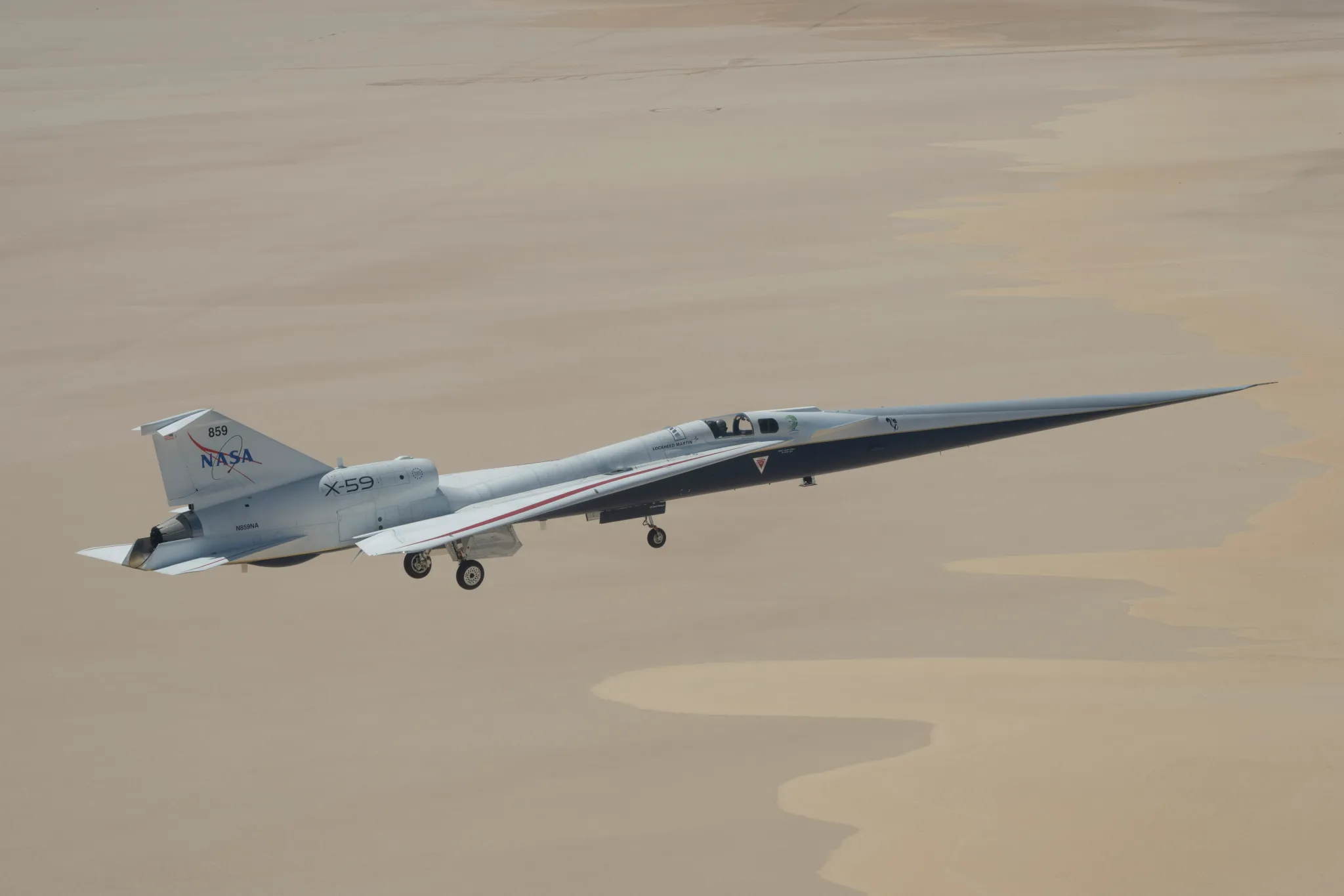 NASA: X-59 готується до першого надзвукового польоту 3 NASA: X-59 готується до першого надзвукового польоту 3