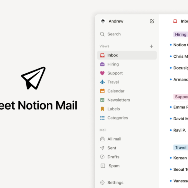 Notion Mail припинив роботу: ера AI-агентів розпочалась